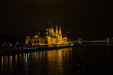 Fototapeta na wymiar Budapest - Parlamento