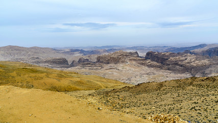 widok na Petra w Jordanii © TOP67