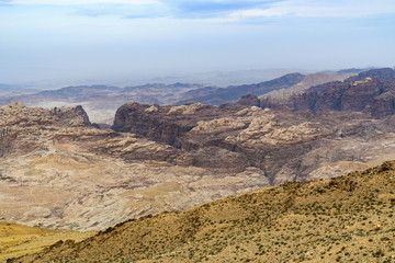 Fototapeta na wymiar widok na Petra w Jordanii