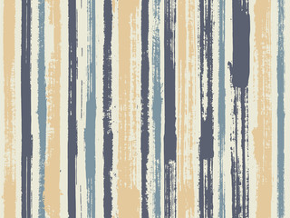Sloopy gouache vertical lines vector pattern.