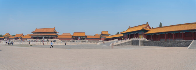 Naklejka premium Forbidden City is the largest palace complex in the world.
