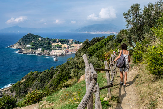 Sestri Levante, vista sulla baia