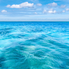 南国の海の風景　SNS用