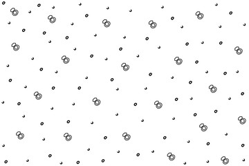 Background decoration wedding ring. Textile ring. Design, graphics. Betrothal