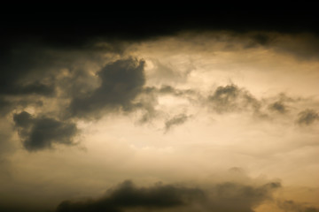 Fototapeta na wymiar Stunning Sky after the Storm