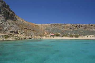 Fototapeta na wymiar Gramvousa Crete Greece