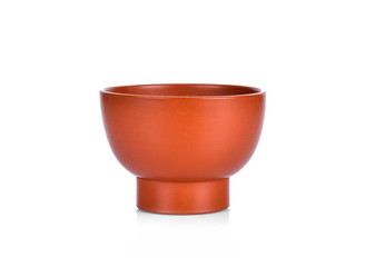 Chinese Cup on white background © Chanwit