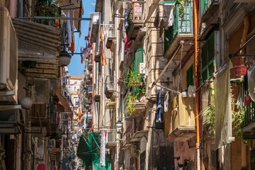 Foto op Canvas Napels, Spaanse wijk © Pixelshop