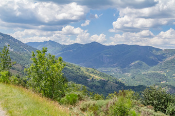 Naklejka premium Auvergne-Rhone-Alpes