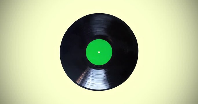 Black vinyl record lp album disc