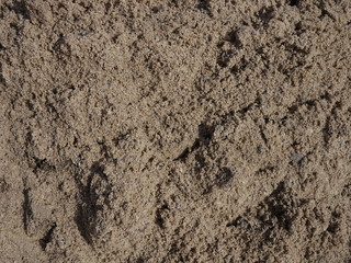 Bausand Nahaufnahme Struktur Hintergund Feiner Sand