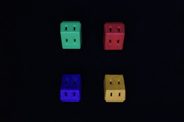 カラーマルチタップ coloring power strips 2