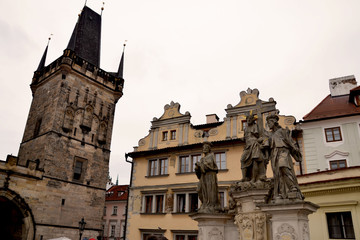 Fototapeta premium Czech Republic, Prague Christmas Europe Christmas Prague