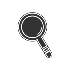 magnifier icon. Element of navigation for mobile concept and web apps icon. Glyph, flat icon for website design and development, app development