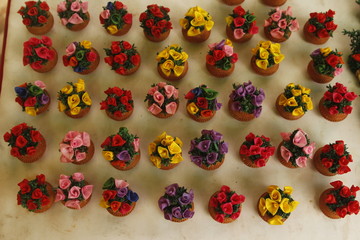 seamless pattern with flowers