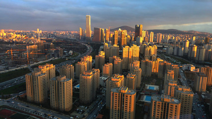 Fototapeta premium City landscape