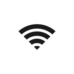 Wifi icon design template vector isolated
