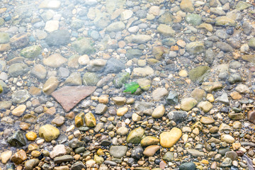 water pebbles background