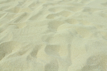 Beach sand. Close-up. Background. Texture.