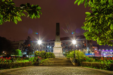 Planty Park. Monument to Florian Straszewski
