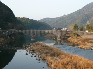 大分県中津市本耶馬溪町の羅漢寺橋