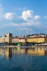 Riva promenade, Rijeka, Croatia