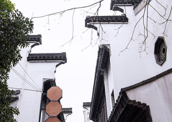 Horse head wall in Huizhou architecture
