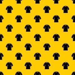 Raglan tshirt pattern seamless vector repeat geometric yellow for any design