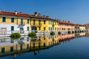 Gaggiano, Milan, along the Naviglio Grande