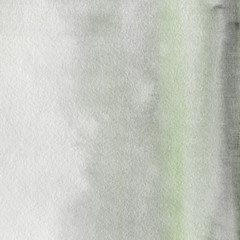 Green ink and watercolor textures on white paper background. Paint leaks and ombre effects. Hand painted abstract image. © artistmef