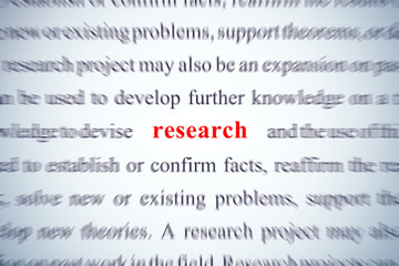 zoom on word research