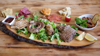 tagliere di carne mista