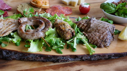 tagliere di carne mista