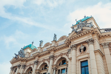 Obraz premium Juliusz Slowacki Theatre in Krakow, Poland