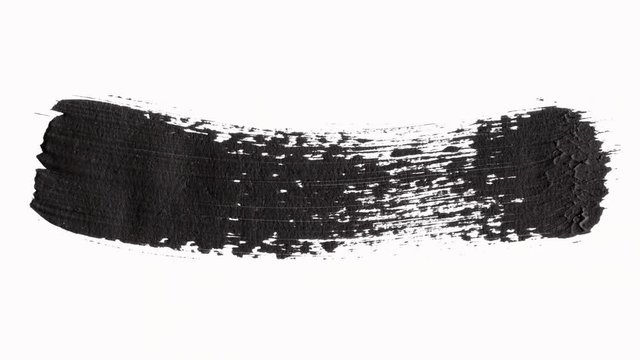 Ink Brush Stroke Set whit Alpha (transparency) channel. Perfect for motion graphics, digital composition. Perfect for masks, transitions, fades, mattes, reveals. UHD, HD, 1080p Alpha channel will be i
