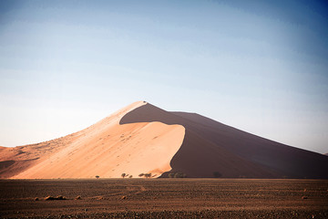 Fototapeta na wymiar Red Dunes in Sesriem Namibia, Africa