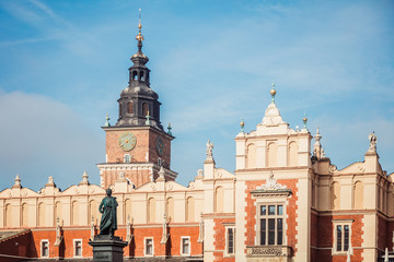 Krakow Cloth Hall and Town Hall Tower, Poland
