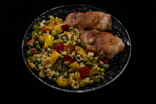 food, pan, meat, cooking, meal, pork, dinner, beef, dish, frying pan, fried, sauce, frying, steak, lunch, cuisine, healthy, tomato, kitchen, meatballs, cook, closeup, hot, red, cooked, meat, fried mea