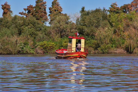 Delte el Tigre river Argentina South America