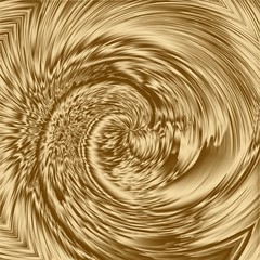 Gold spiral abstract background and swirl wallpaper,  twirl metal.