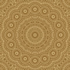 Gold symmetry pattern and geometric golden design,  print.