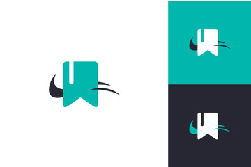 Swash Bookmark Logo Inspirations Template