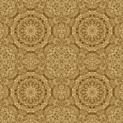 Gold symmetry pattern and geometric golden design,  decoration decorative.