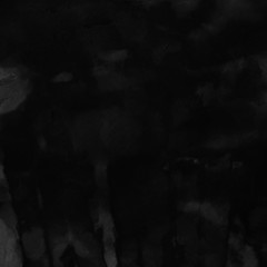 Black ink and watercolor texture on white paper background. Paint leaks and ombre effects. Hand painted abstract image. School blackboard.