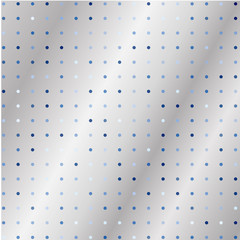 The blue dots on grey  background              