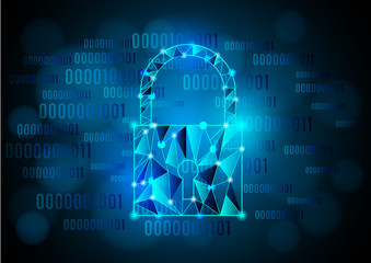 Cyber security concept