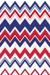 Chevron zigzag pattern abstract art background Color USA flag