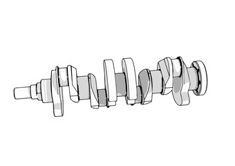  crankshaft vector