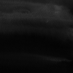 Fototapeta premium Black ink and watercolor texture on white paper background. Paint leaks and ombre effects. Hand painted abstract image. School blackboard.