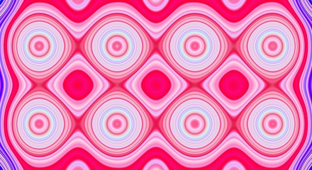 Psychedelic symmetry abstract pattern and hypnotic background,  illustration crazy.